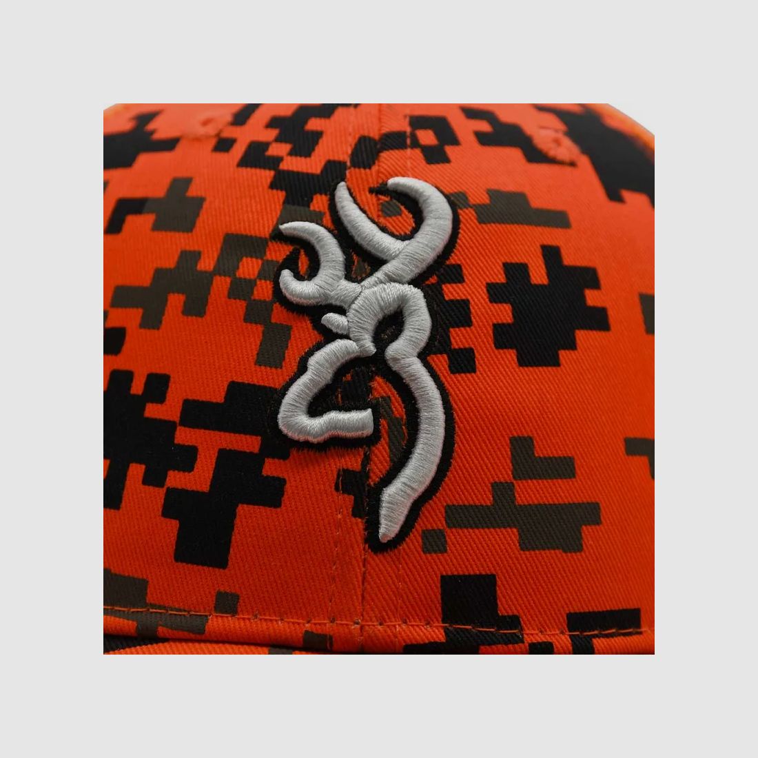 Casquette chasse digi blaze coton polyester orange noir, image 9 sur 13