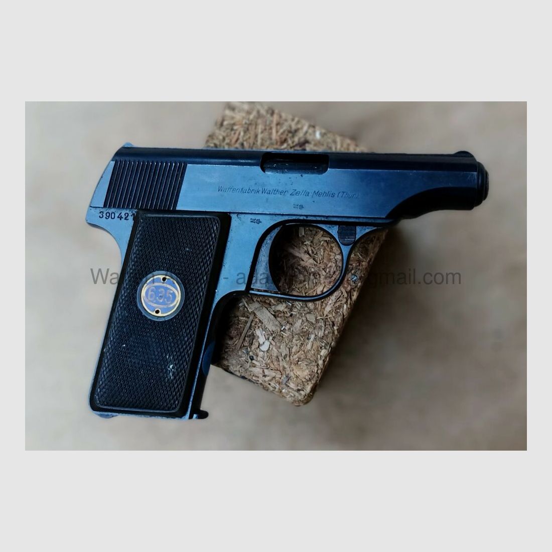 Walther Model 8 Pierwsza Wersja