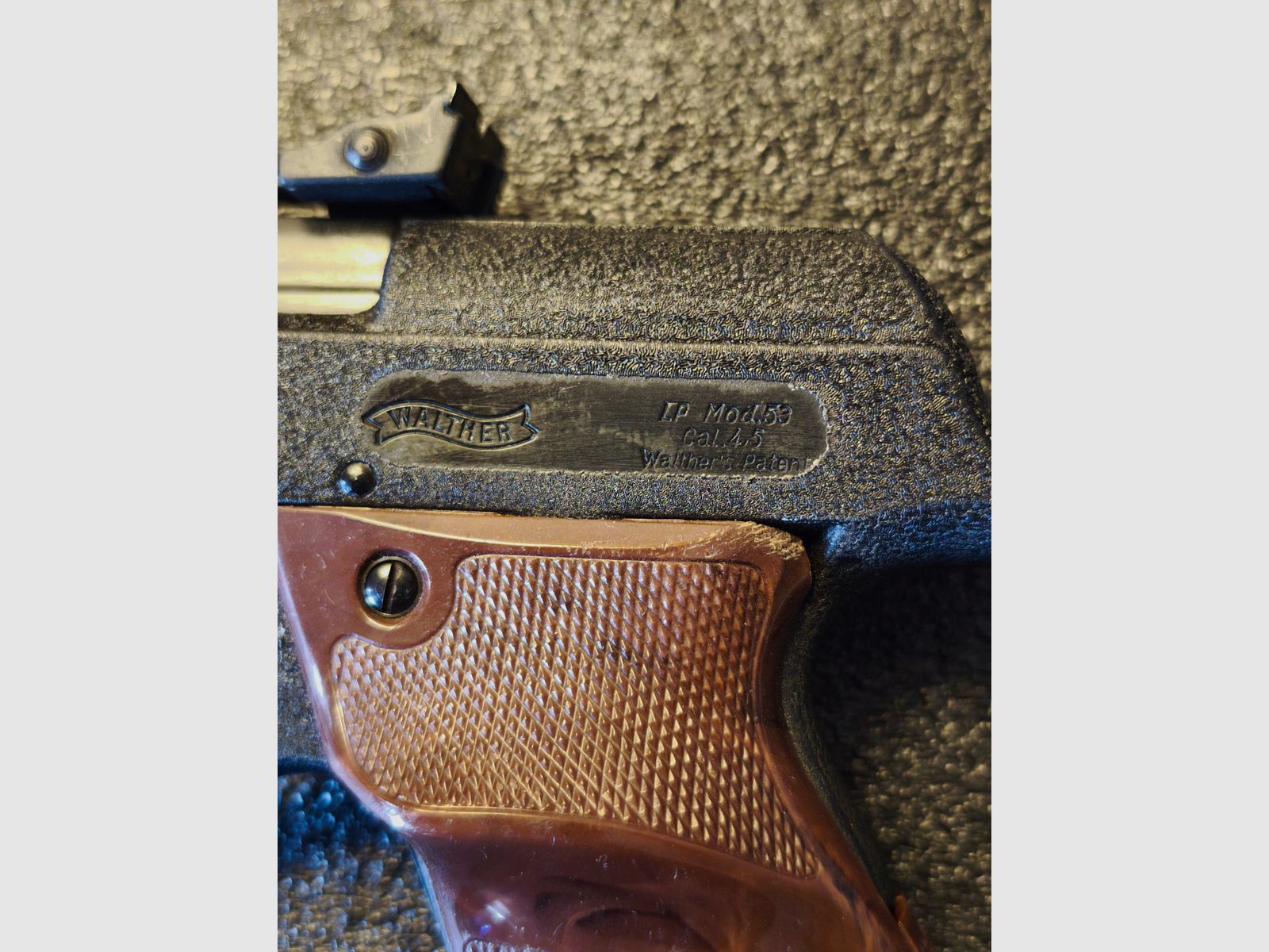 Walther LP Mod 53 - Cal 4,5mm, afbeelding 2 van 3