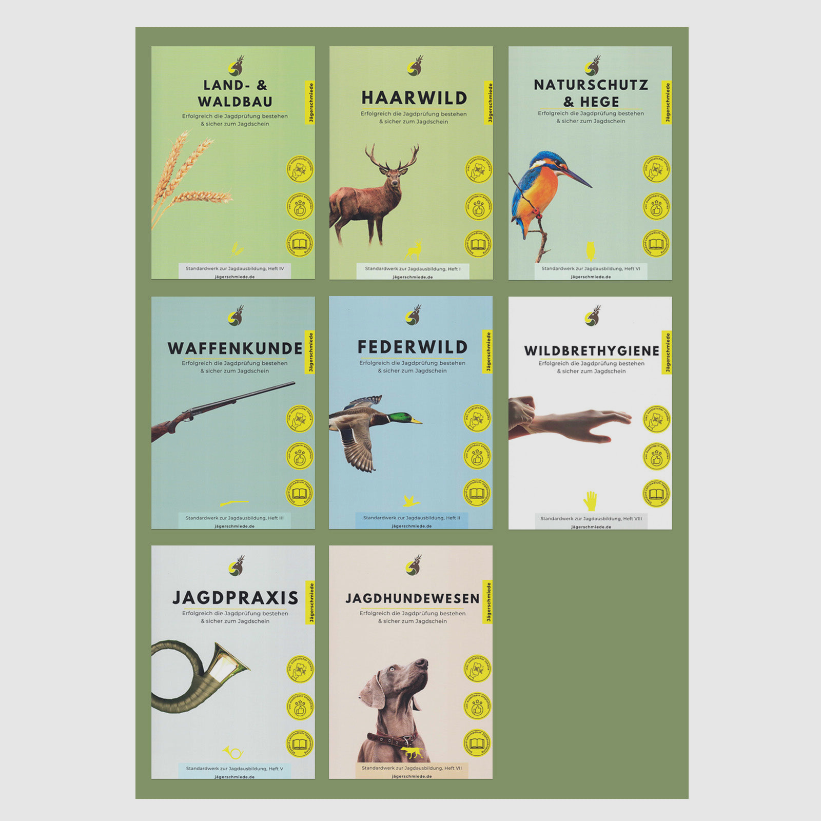 Jägerschmiede Lernhefte