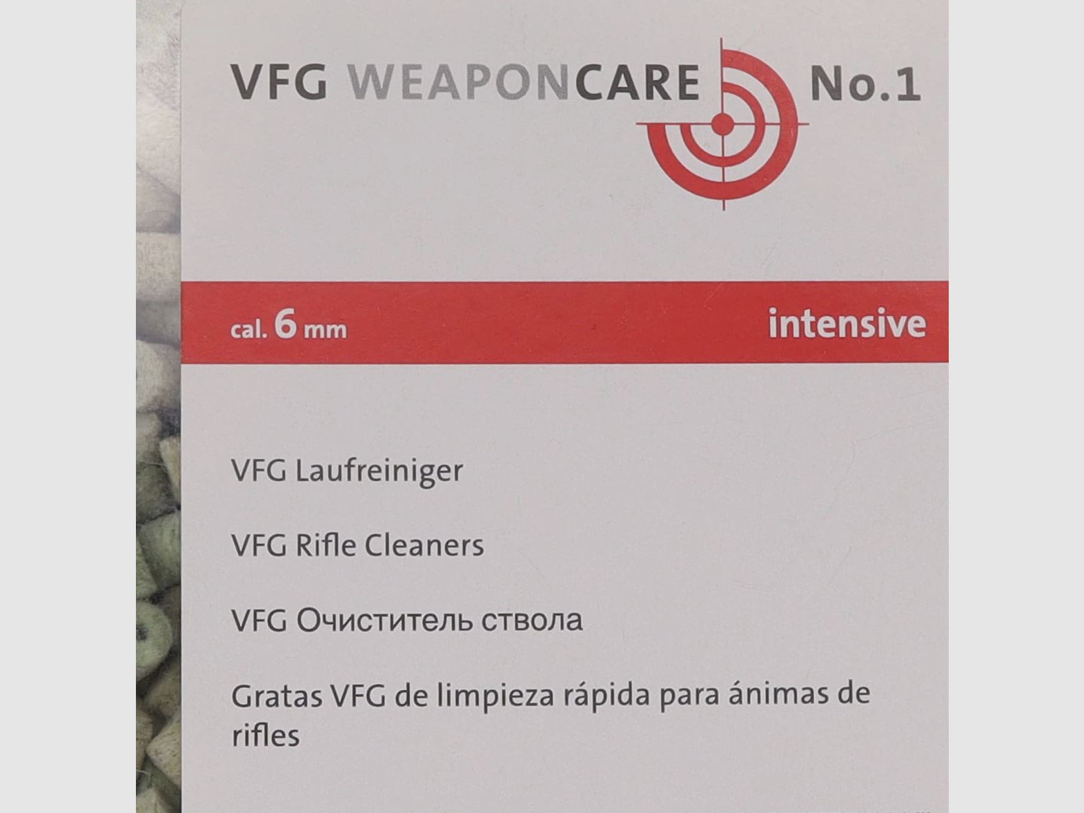 VFG Laufreiniger ''Intensive'' - 6mm (50Stk.)