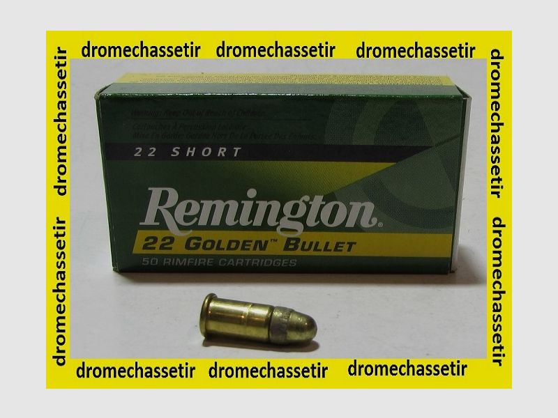 Box mit 50 Patronen Remington Golden Bullet .22 Short