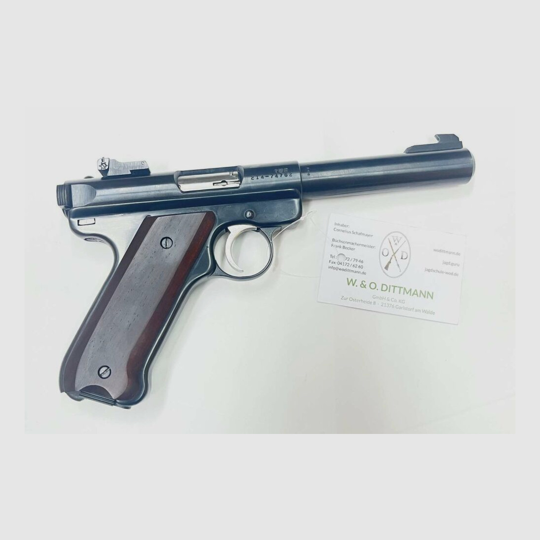 Ruger MK 512	 .22lr