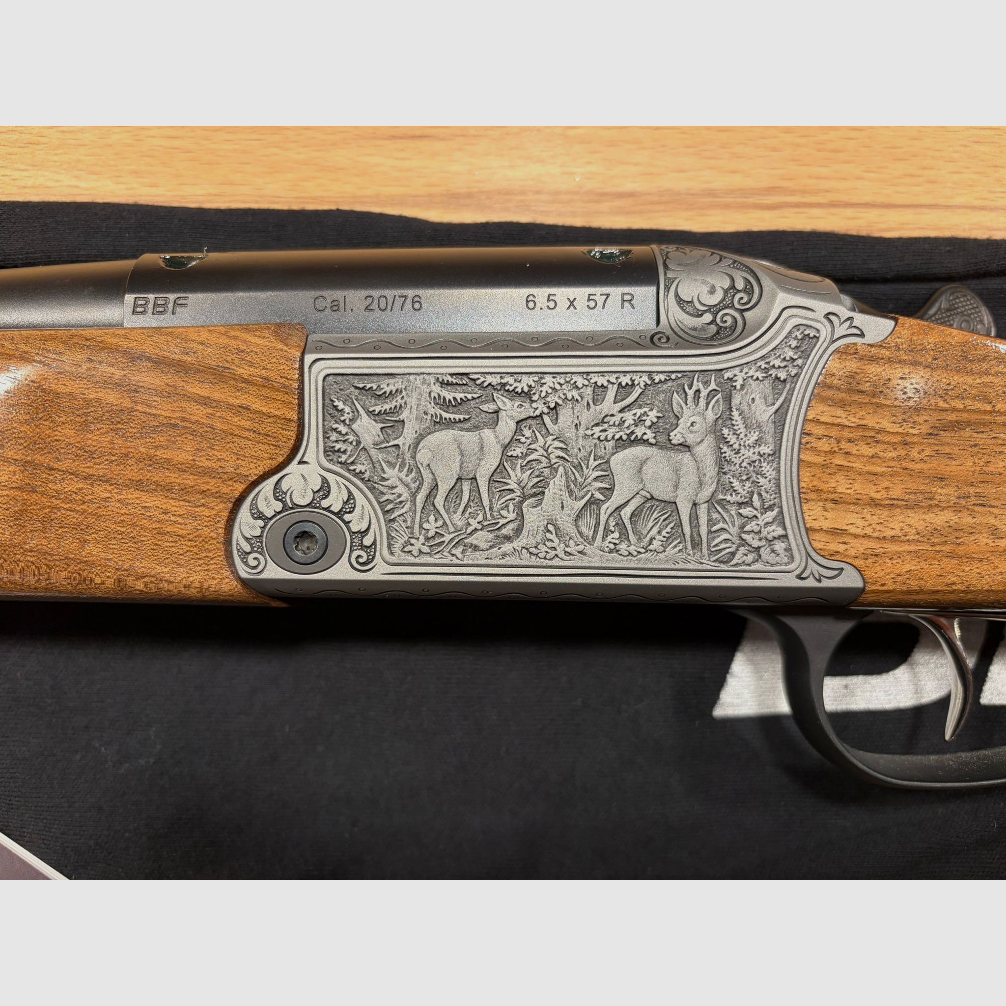 Blaser BBF 95 Luxus over-and-under combination gun caliber 20/76 and 6.5x57R