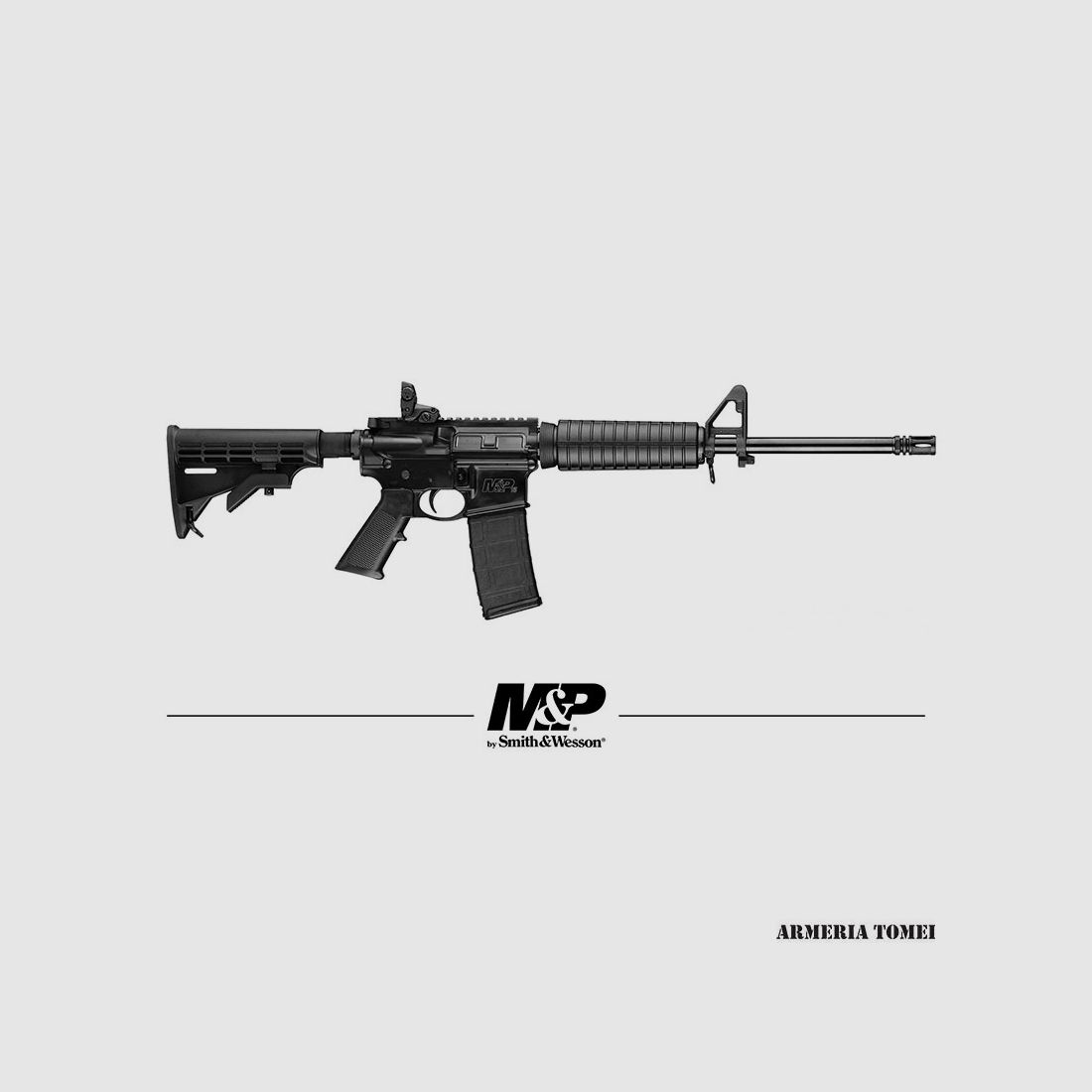 BÜCHSE – SMITH & WESSON – M&P15 MSR 16′ .223R., Bild 1 von 2