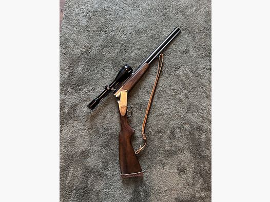 Blaser Bockbüchsflinte Kaliber 12/70 & 7x65R – neuwertig – mit Zeiss Diatal-Z 8x56 T*
