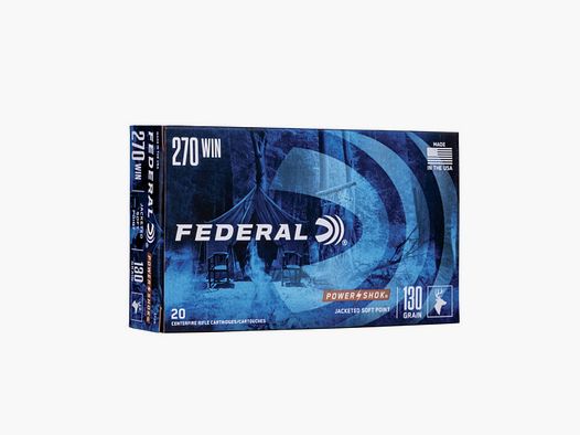 .270 Win FEDERAL POWER SHOK 130gr