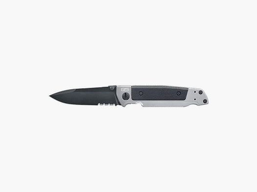 Walther Klappmesser Q5 Steel Frame FFK, Schwarz , 9cm lange Klinge aus D2