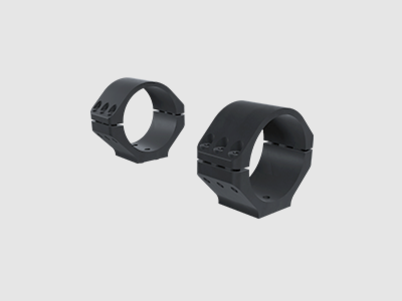 S20 Optilock ringpaar 30mm laag, picatinny