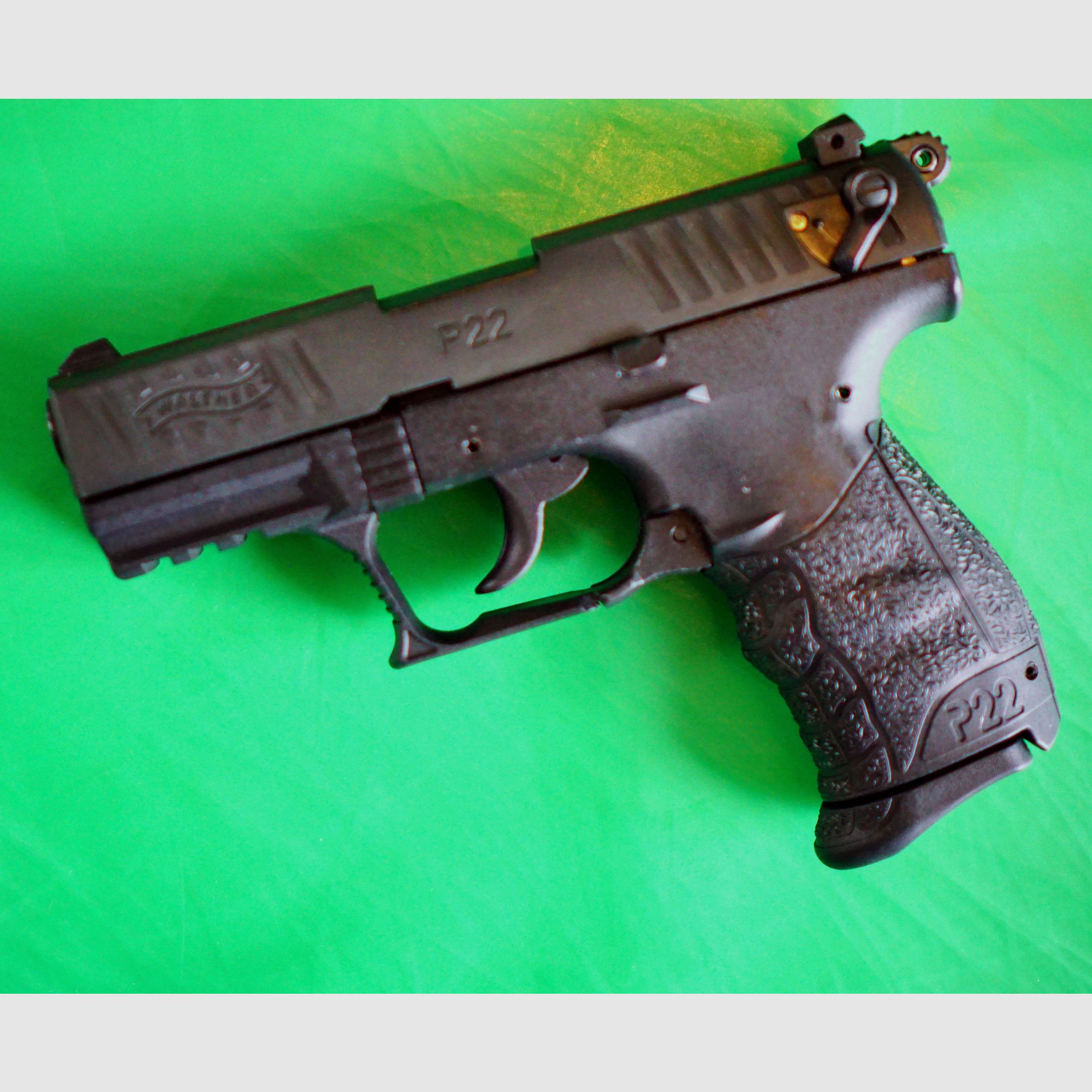 Pistolet d'alarme Walther P22Q 9mm P.A.K. noir (PTB 778)