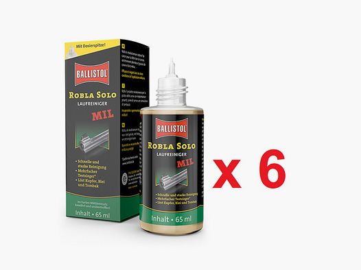 Robla Solo Mil 65 ml de Ballistol en caja de 6 uds.