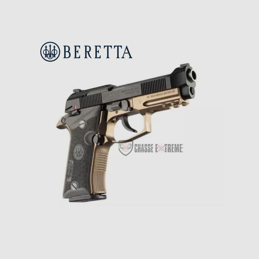 Pistole BERETTA 80X Cheetah Tactical Kal. 9mm kurz Fde, Bild 3 von 3
