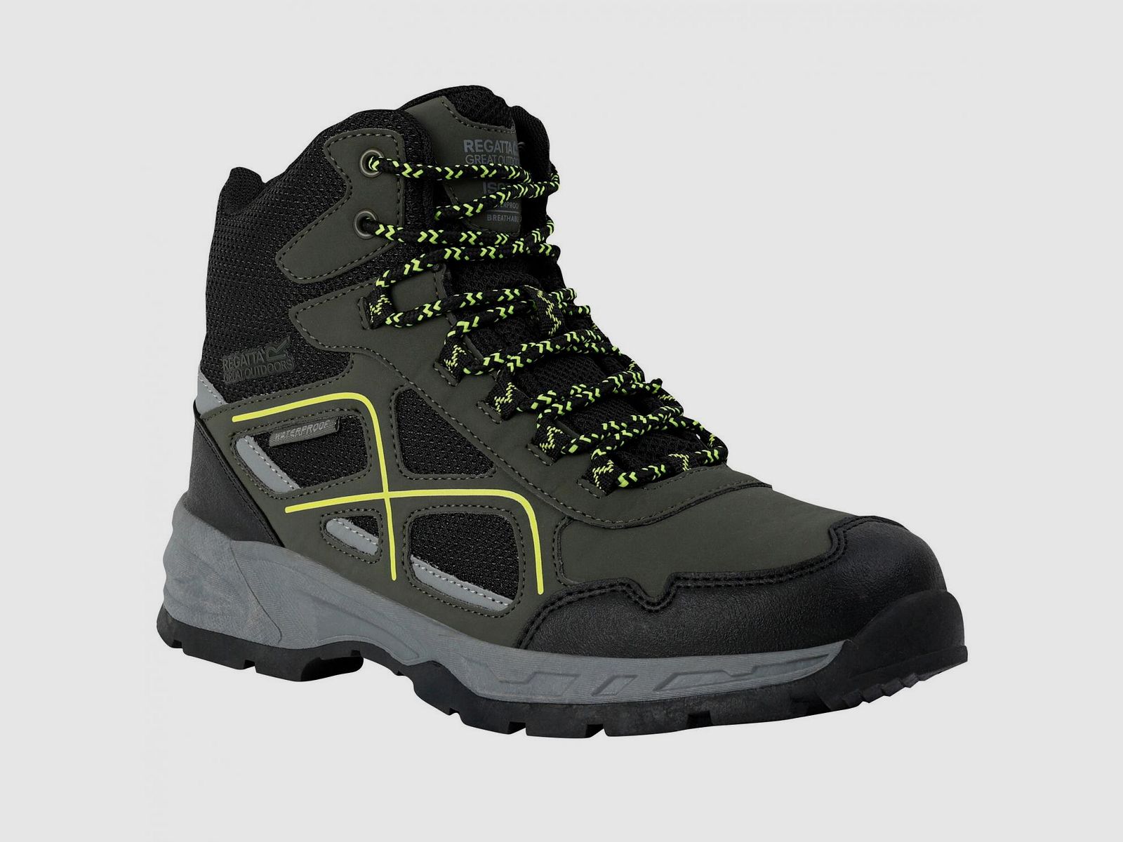 Vendeavour Boots Herren (Dark Khaki / Lime Punch)