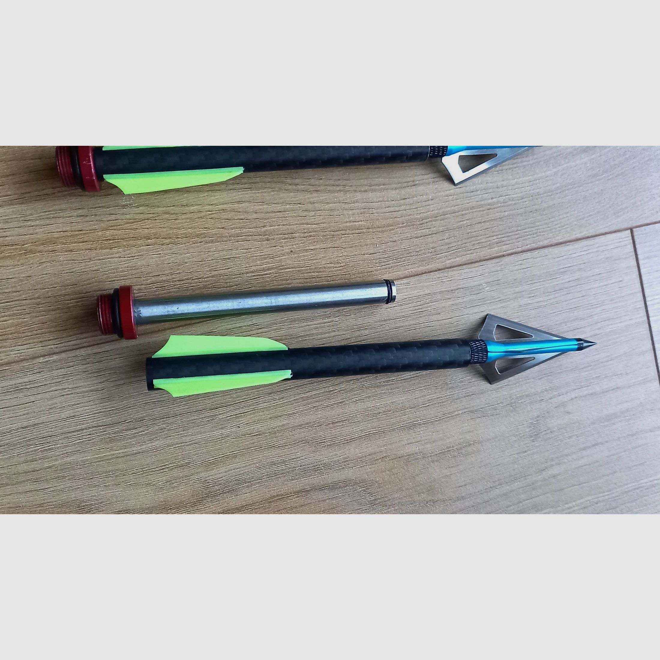 AEA Scuba Ringer Carbon-Pfeile mit Jagdspitzen