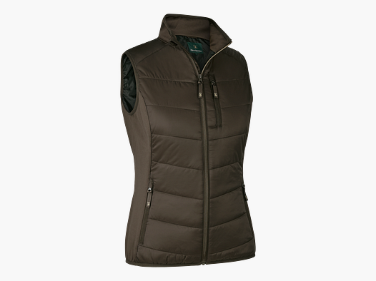 Lady Heat padded vest - Wood - Women's clothing size: 36
