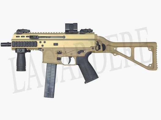B&T APC9 PRO FALTSCHEIN TAN (SEMI-AUTOMATISCHES STURMGEWEHR)