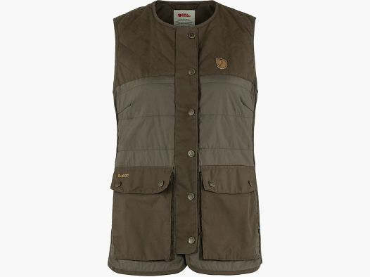 Fjällräven Dames Vest Forest Wool Gevoerd