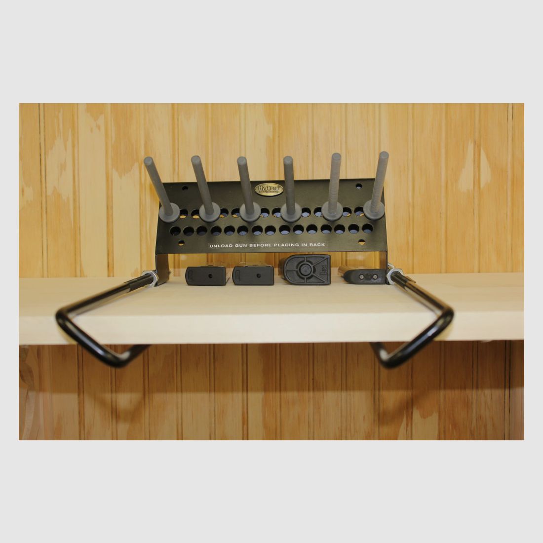 Hyskore Kurzwaffenhalter Six Gun Speed Rack