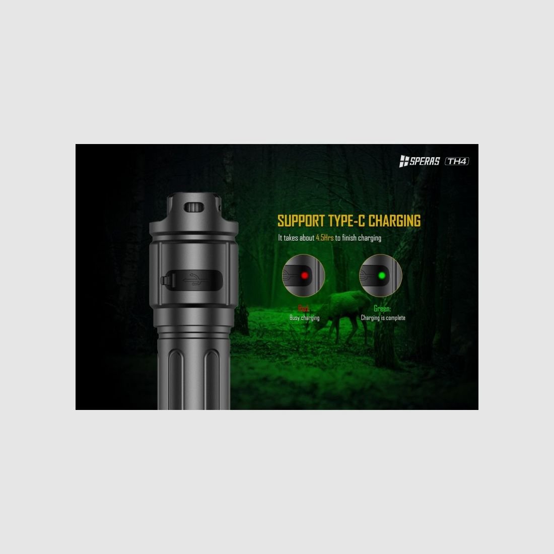 LED-TASCHENLAMPE MIT ZOOM 800 LUMEN UND LICHTSTRAHL BIS ZU 79M, Bild 8 von 12