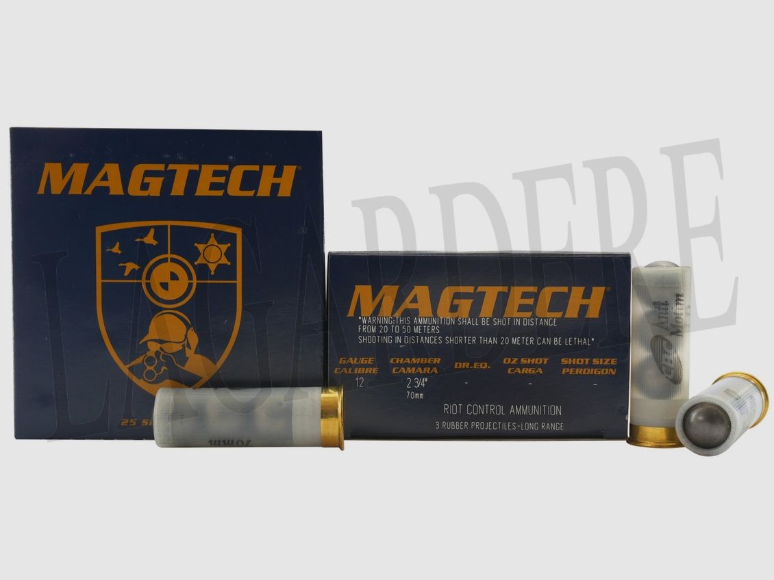 MAGTECH GUMMI-SCHROT 3 DIABOLOS (SCHROT PATRONEN)