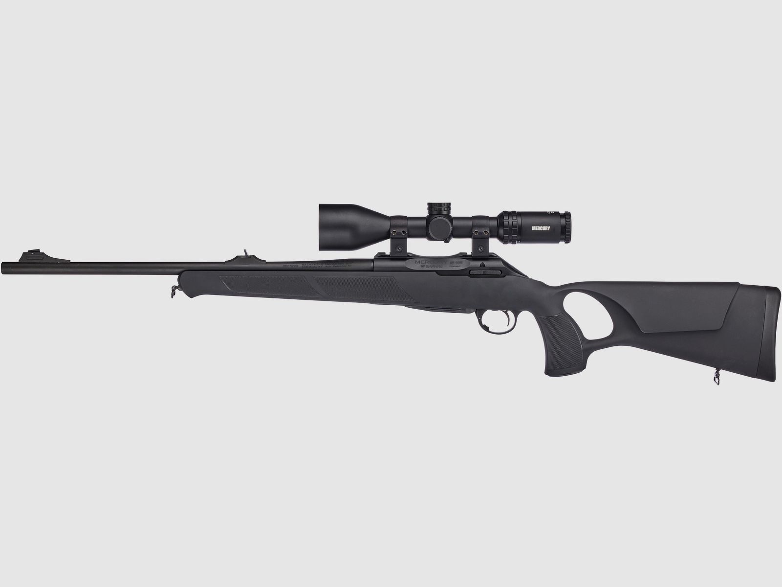 Mercury hunting Komplettangebot Saphire Thumbhole mit Zielfernrohr Saphire 3-12x56i, Kal. .308 Win.