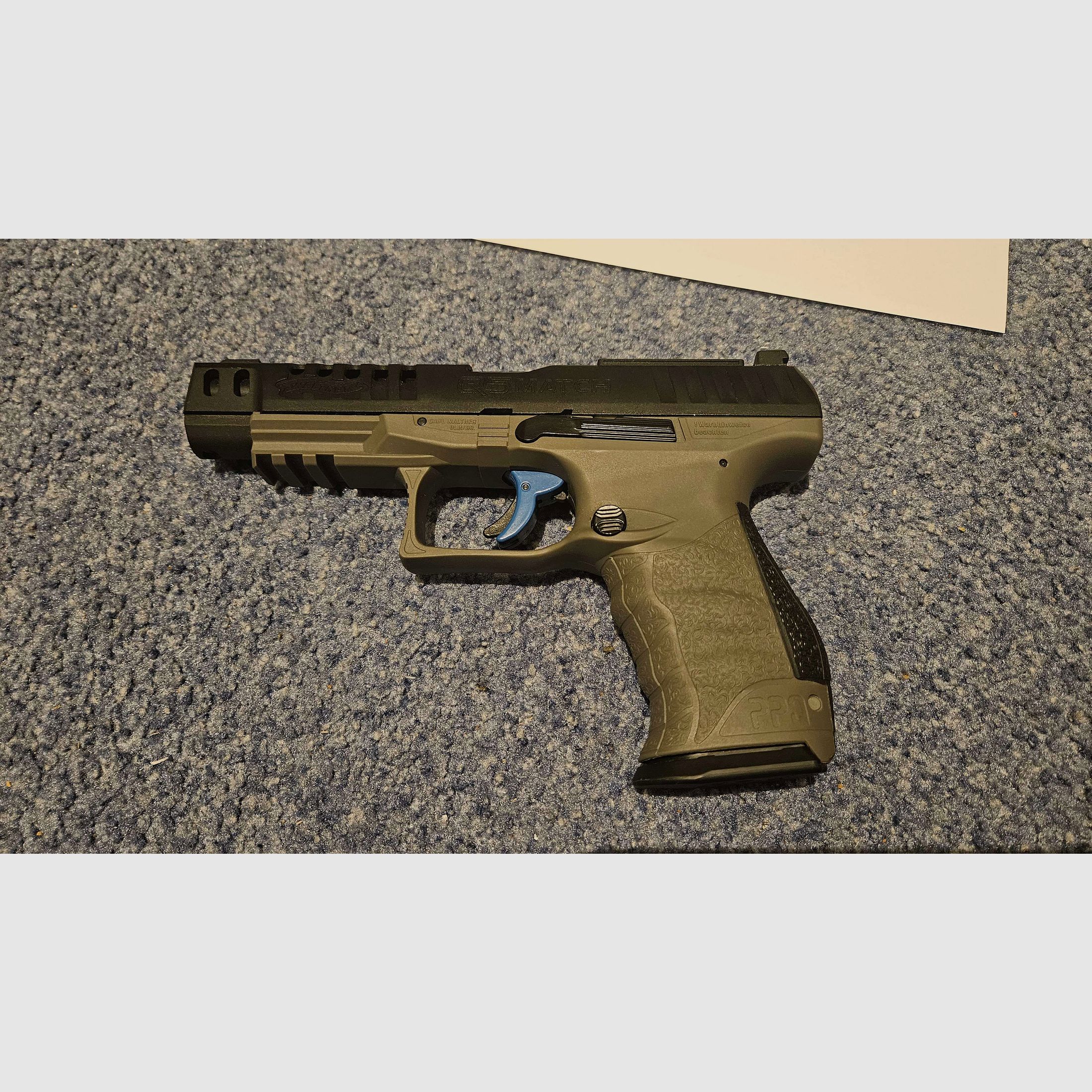 Pistolet CO2 Walther Walther Q5 Match 5