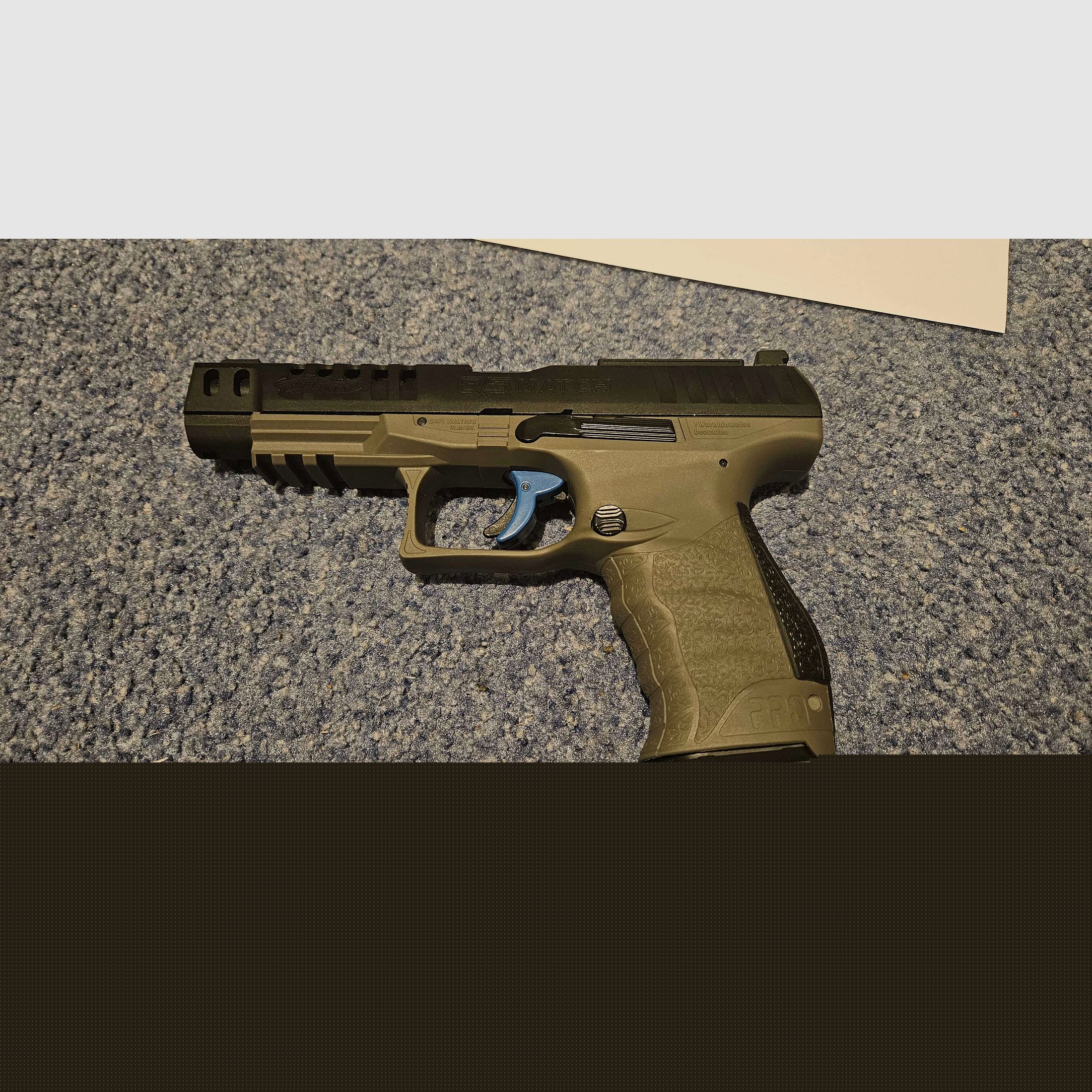 Walther CO2 pistol Walther Q5 Match 5