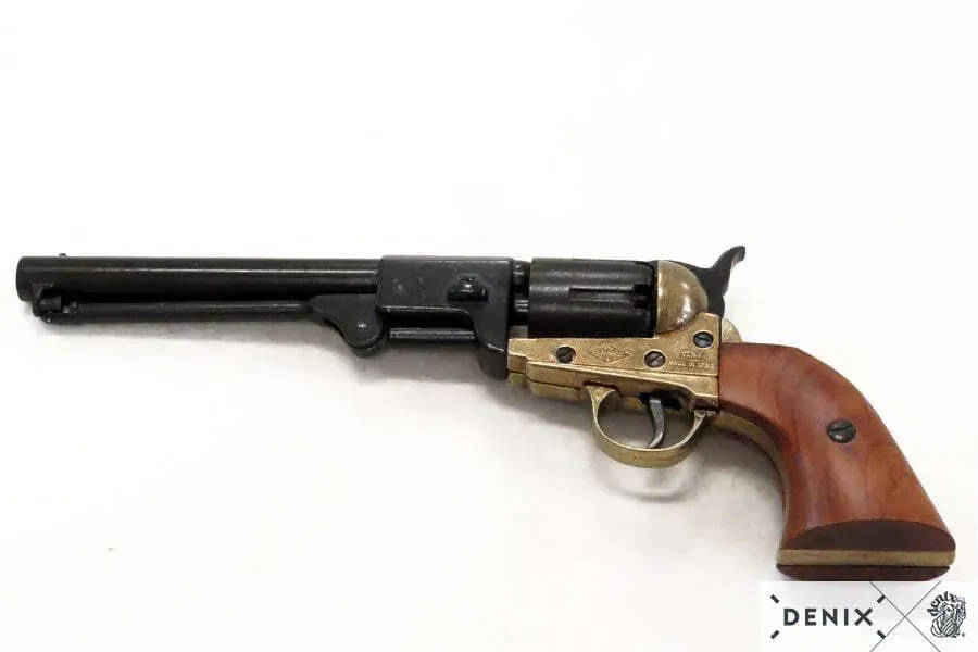 Dekorative Denix-Replik eines Revolvers 1851 der US-Marine, Bild 4 von 16