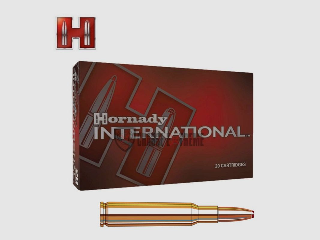 20 Patronen HORNADY International Kal. 7X57 150 Gr ECX