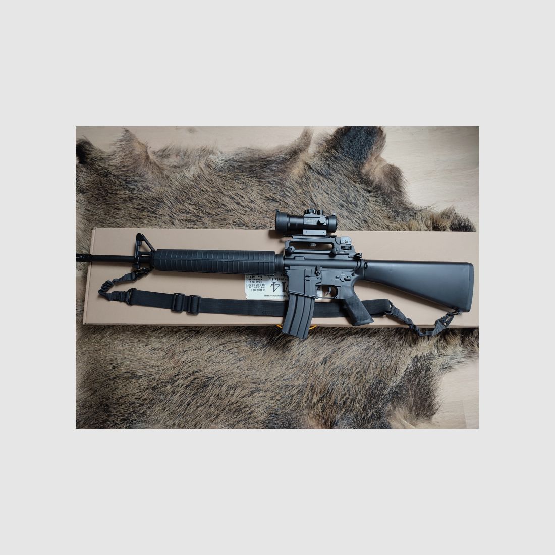 Double Bell M16A3 Rifle Professional Line Vollmetall S-AEG 6mm BB schwarz