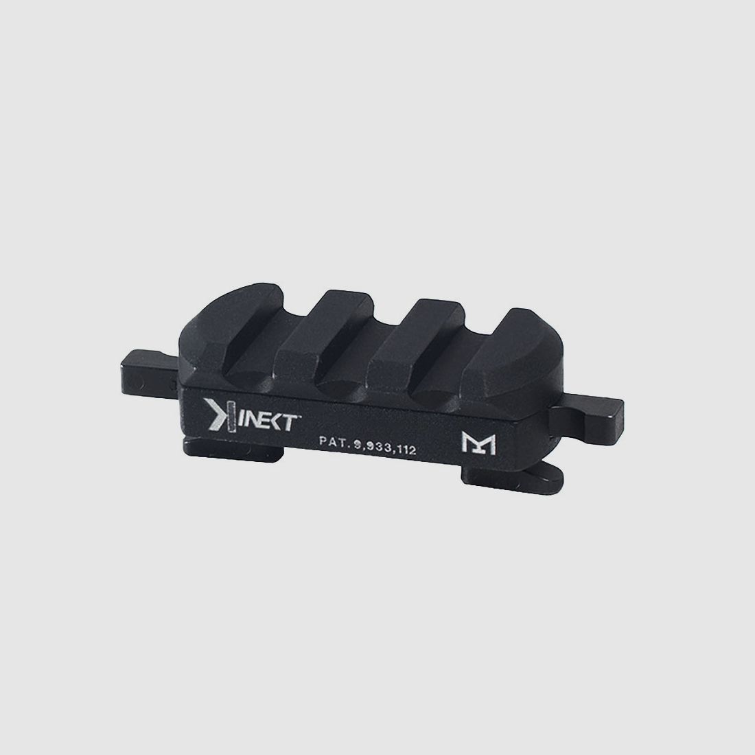 KDG Kinect M-LOK QD Adapter with Picatinny 3 Slots, Black