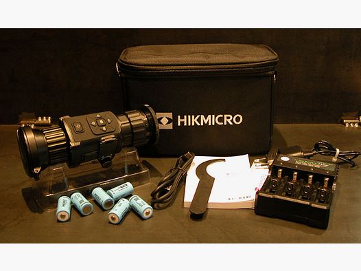 Vorfhrer: Zestaw HIKMICRO THUNDER PRO TQ50C z akumulatorami i ładowarką
