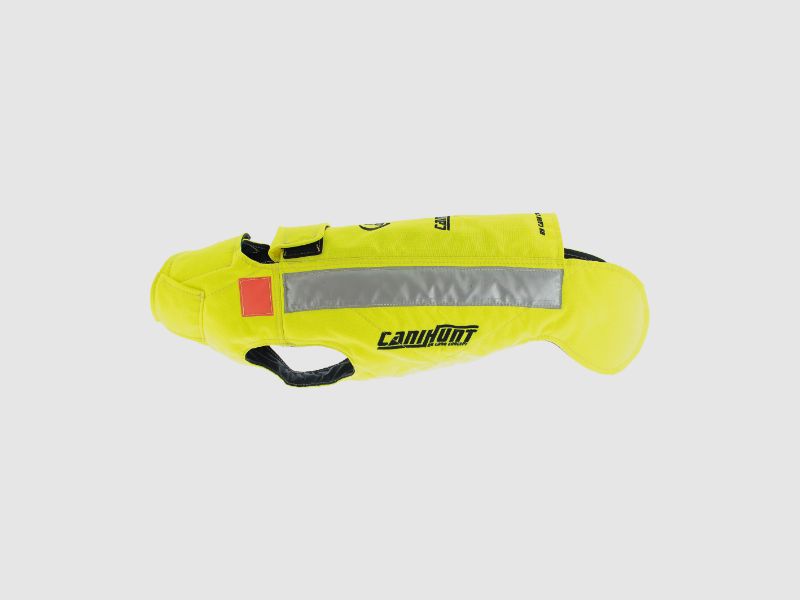 Canihunt Hundeschutzweste Protect PRO CANO 80cm Signalgelb
