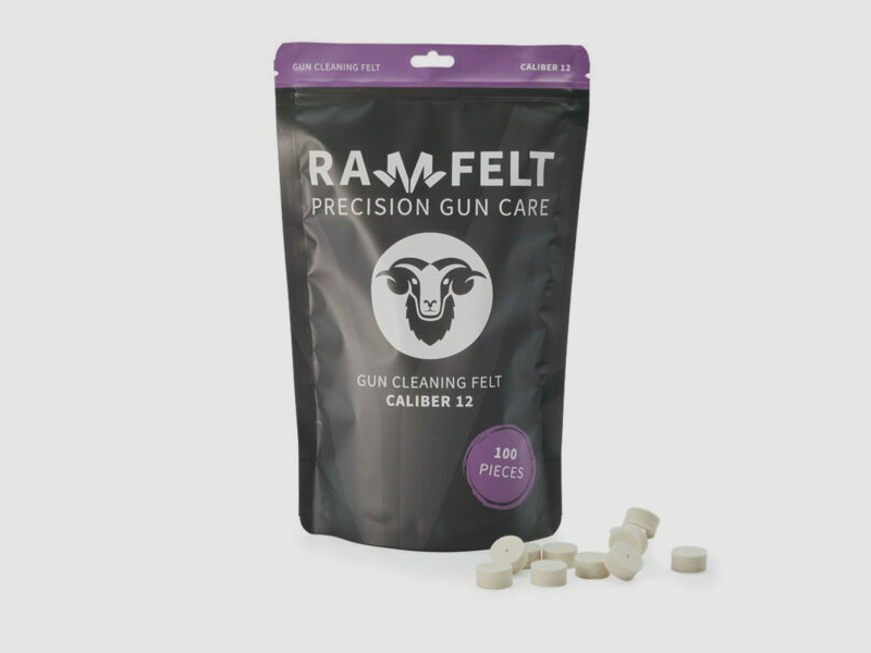 Ramfelt Ramfelt Loopreiniger van vilt - Kaliber 12