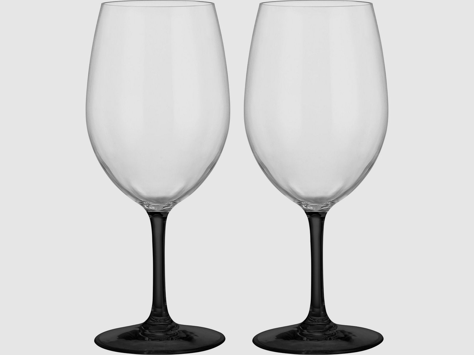 Calice da vino Thango Black & White, 2 pezzi