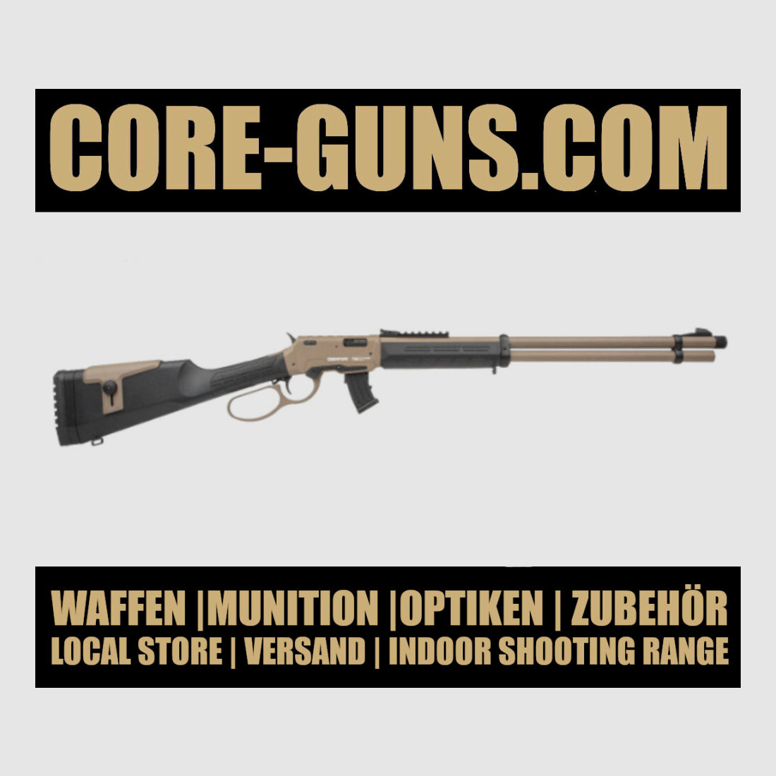 Derya Unterhebelrepetierbüchse TM22LA C411 FDE 22lr. sofort Verfügbar