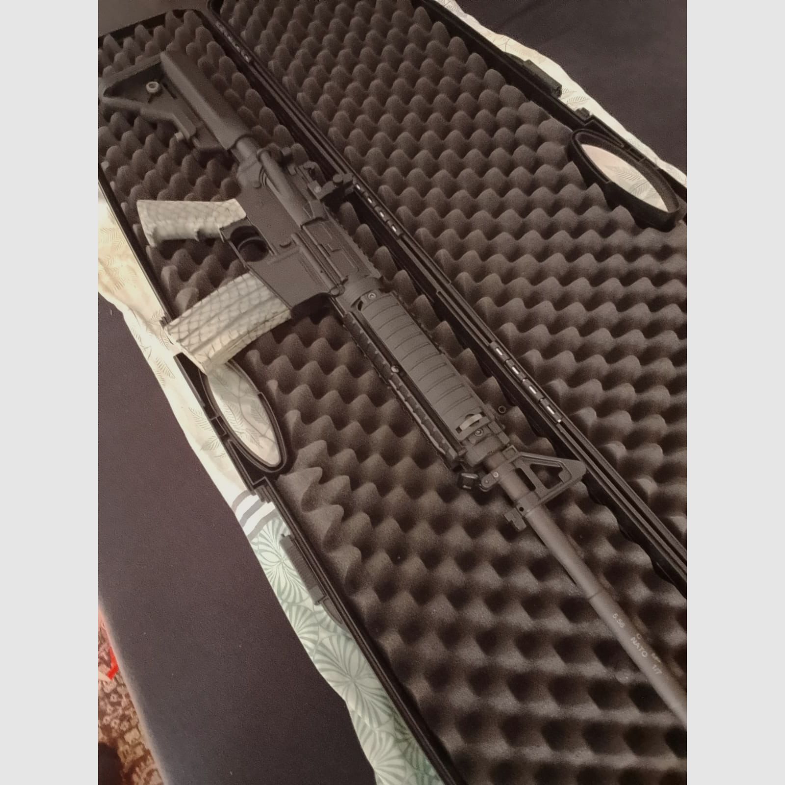 M4 Carbine Kipplauf 4,5mm + Tasche