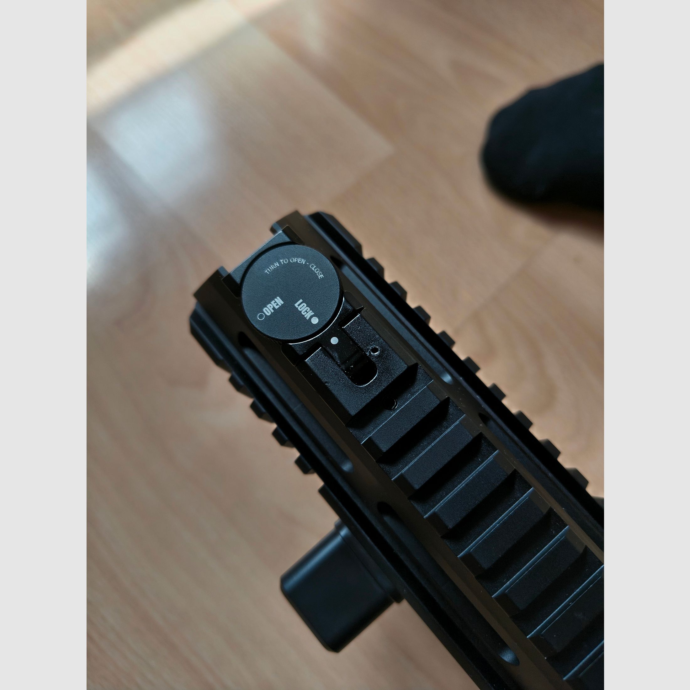 Anschlagschaft Hera Arms Triarii für Shadow2, neuwertig, mit Schiebeschaft
