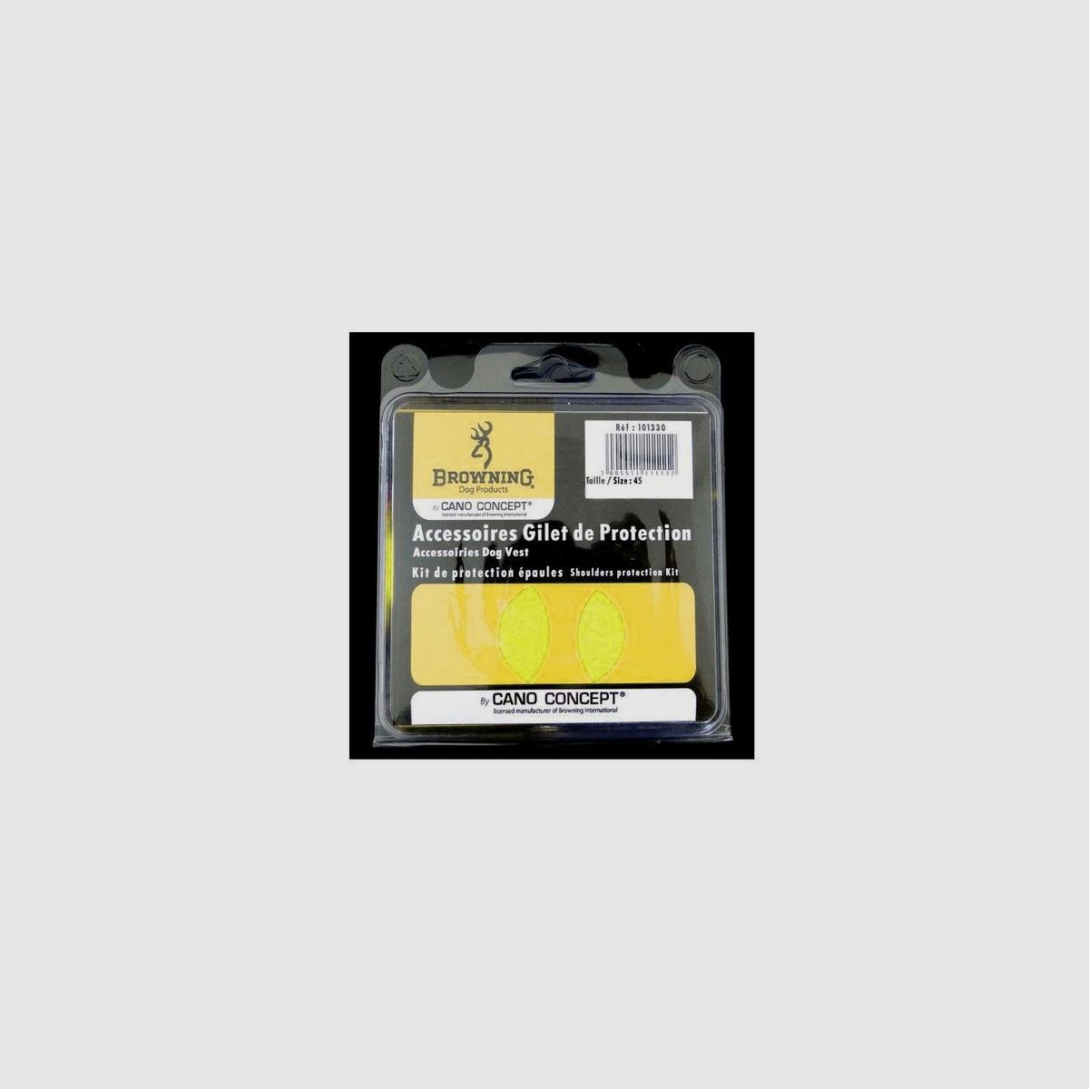 KIT PROTEZIONE SPALLE GILET BW T80/85 GIALLO