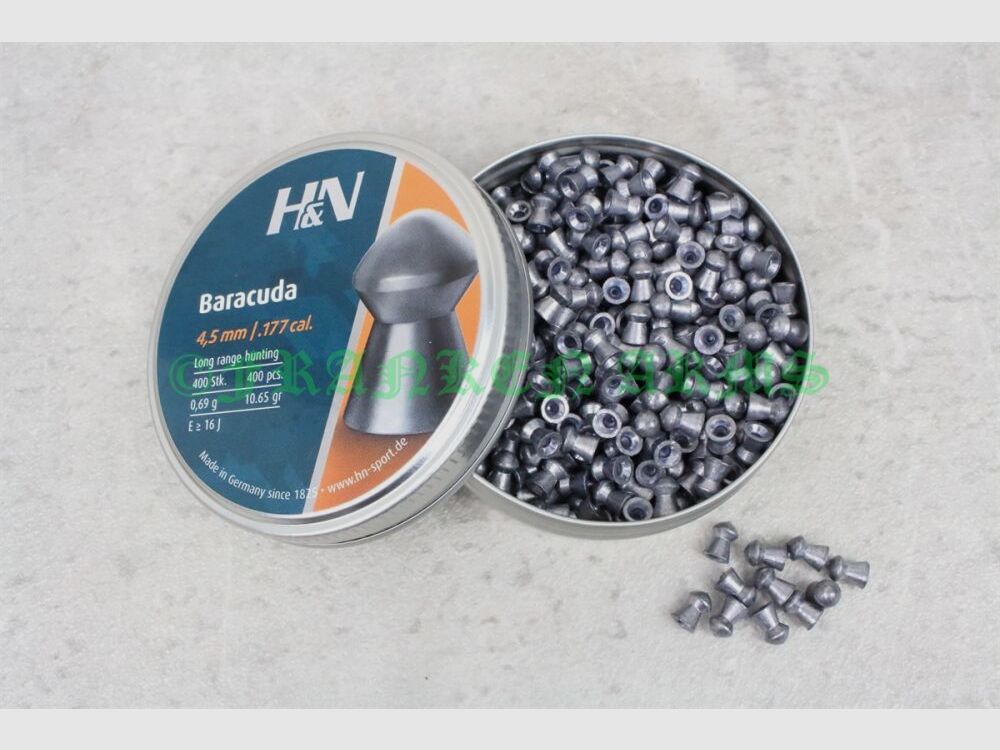 H&N Baracuda 4,50mm 400 pezzi