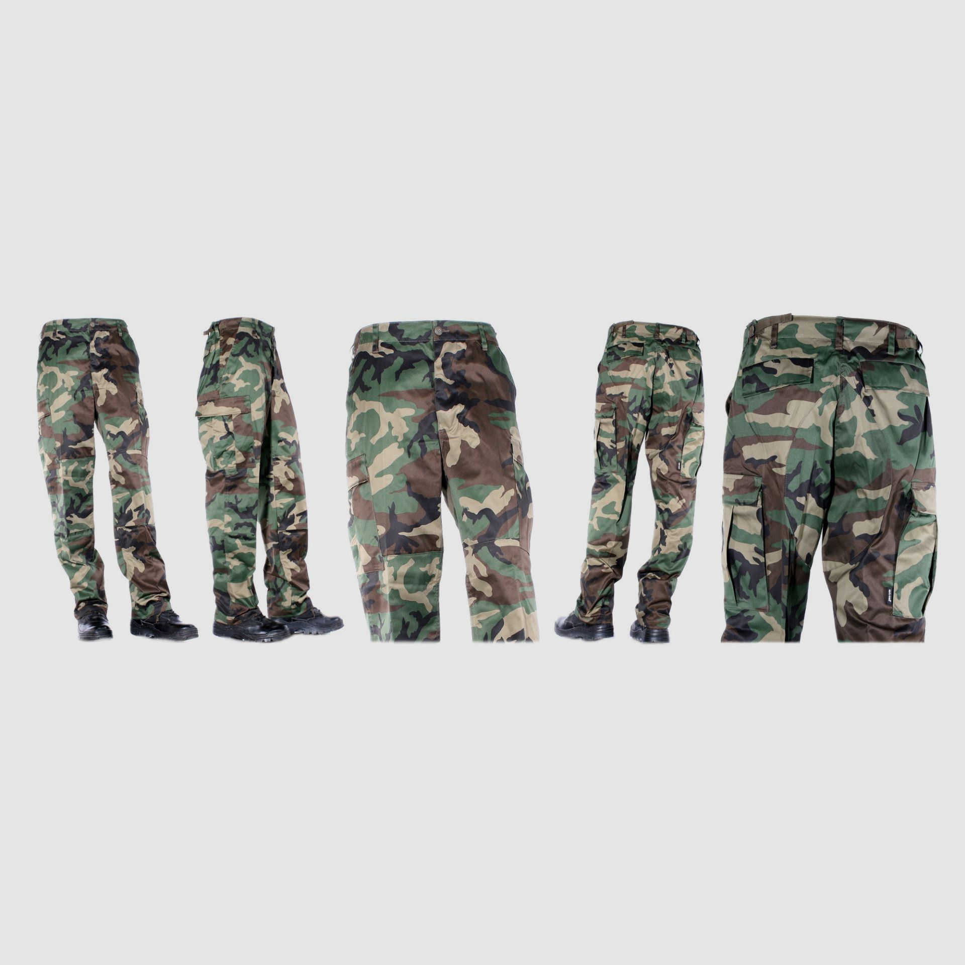 Mil-Tec BDU combat trousers, camouflage, W/L, image 1 of 2
