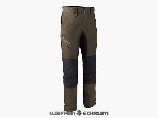Pantaloni Deerhunter Rogaland Stretch con contrasto Fallen Leaf