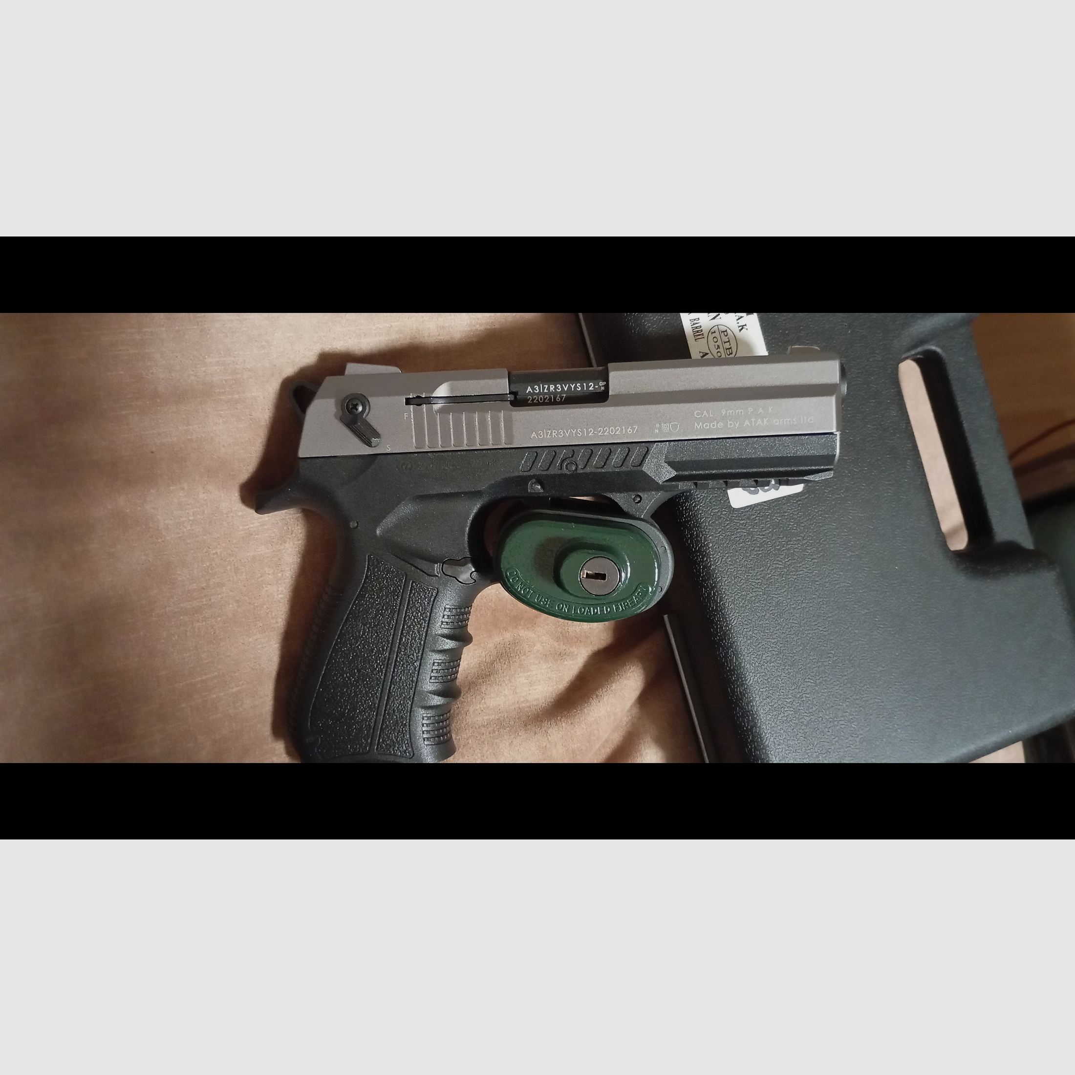 ZORAKI 2918 Kal. 9mm P.A.K. strzał ostrzegawczy