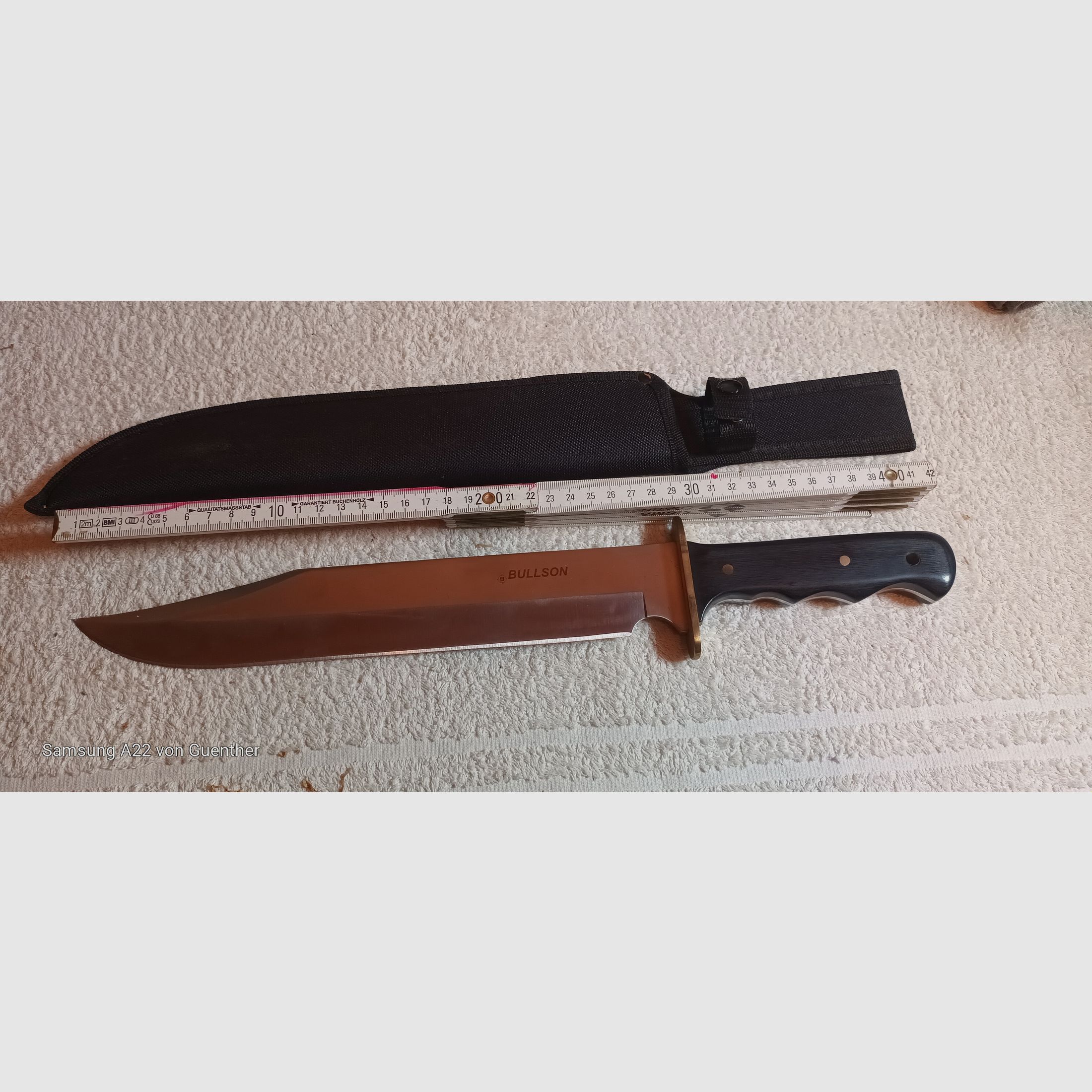 bullson stainless steel bowie knife