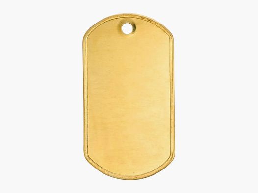 The Tag Company The Tag Company Erkennungsmarke US Dog Tag Messing