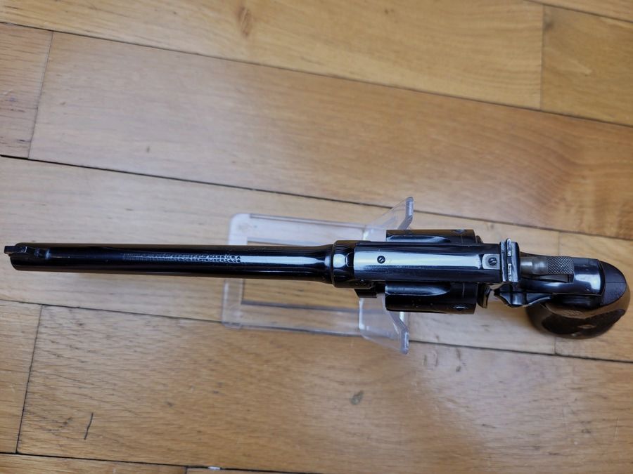 Peu courant revolver Smith&Wesson 22/32 Heavy Frame Target – Bekeart Model – 22LR – vers 1928 – État Top !, image 10 sur 22