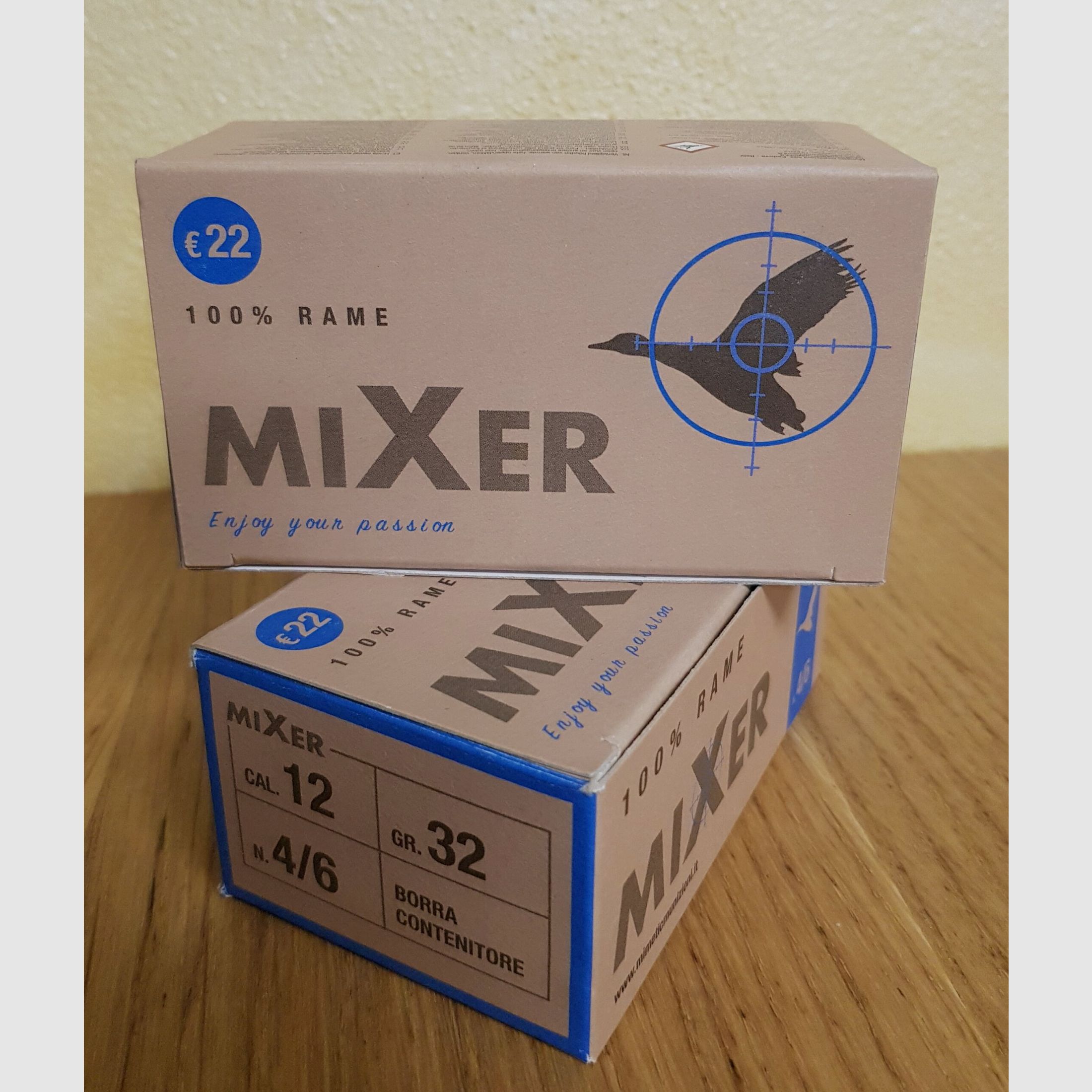 MIMETIC MUNITIONEN MIXER Kal. 12 Blei beschichtet 4/6 g 32