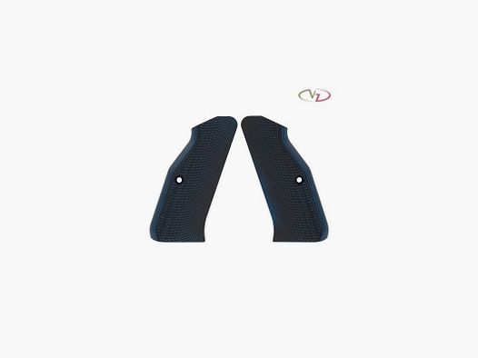 VZ Grips for CZ Shadow 2 Razorback Slim Blue / Black (CZ75-S2-RB-BB-SLM)