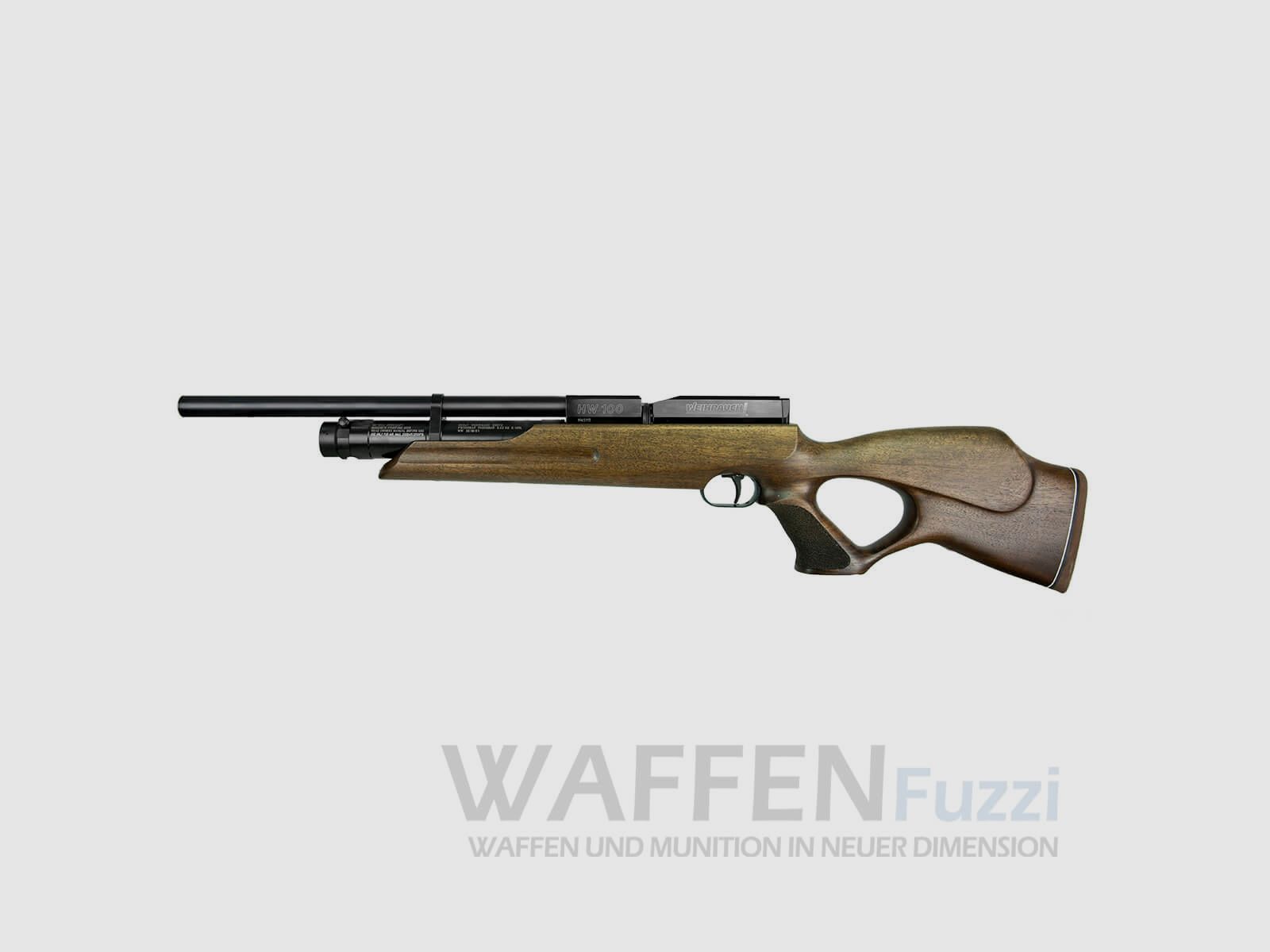 Weihrauch HW 100 TK Kaliber 4,5mm Holzlochschaft Pressluftgewehr F.S.B. kurze Ausführung, Bild 1 von 6