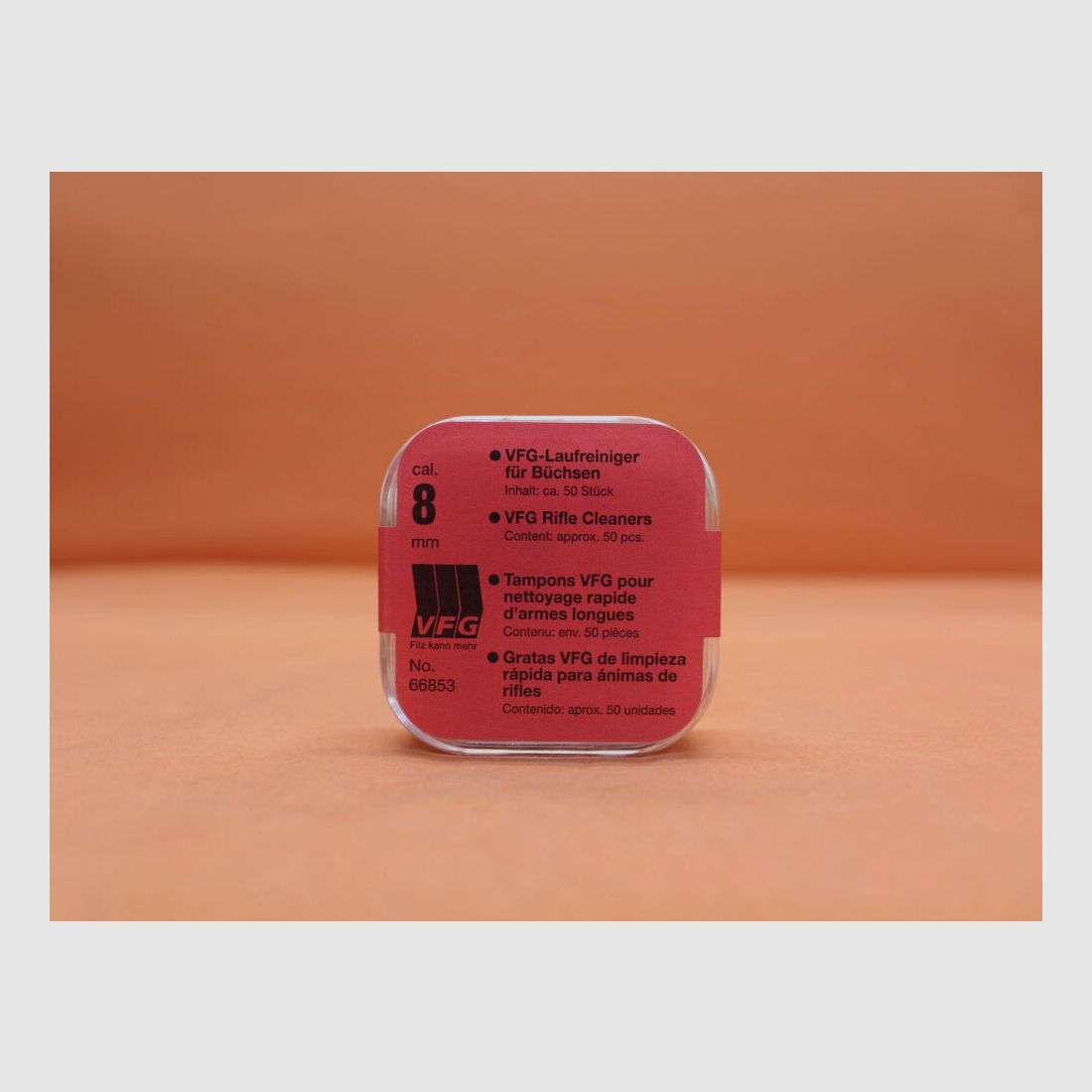 VFG. VFG-Laufreiniger 8mm (66853) 50 St. saugfähiger Spezialfilz